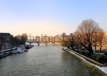 Paris antigo cidade edifício céu casa Foto stock © ilolab