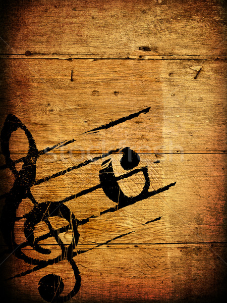 Grunge melodia texture abstract sfondi spazio Foto d'archivio © ilolab