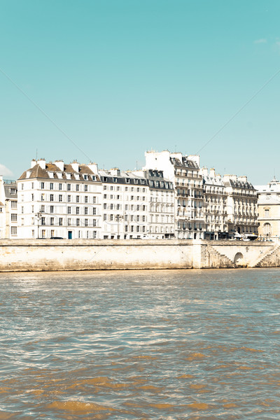 Bâtiment Paris antique bâtiment de l'église maison ville [[stock_photo]] © ilolab