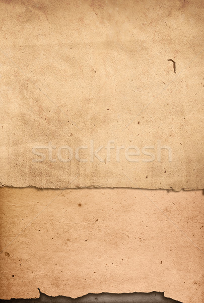 Stock photo: old paper textures 