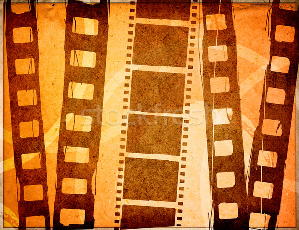 Film strip texture sfondi frame film Foto d'archivio © ilolab