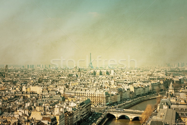 old fashioned paris france Stock photo © ilolab