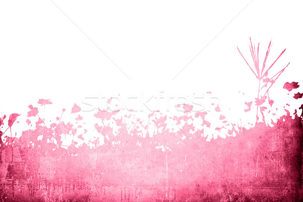 Kwiatowy stylu tekstury odizolowany biały przestrzeni Zdjęcia stock © ilolab