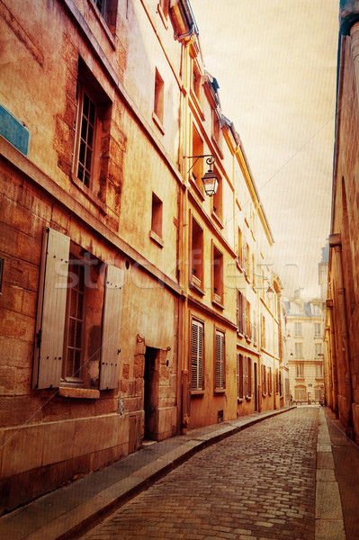 美しい パリジャン 通り 市 背景 壁紙 ストックフォト © ilolab