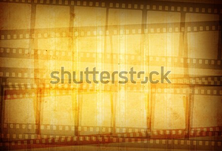 Grunge film frame effect groot filmstrip Stockfoto © ilolab