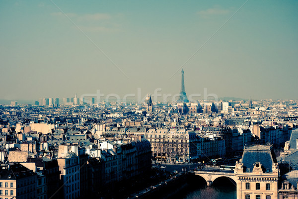 ストックフォト: レトロスタイル · パリ · フランス · スペース · 文字 · 画像