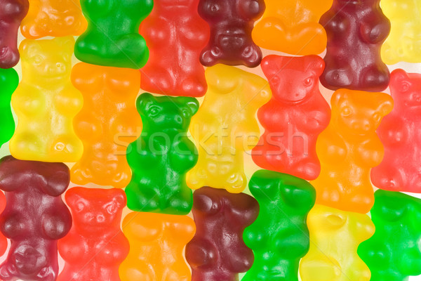 Gummy bear background Stock photo © ilona75