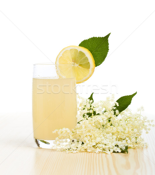 Elderberry flower flavored summer refreshment Stock photo © ilona75