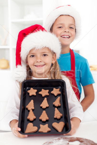 Christmas cookies are ready Stock photo © ilona75