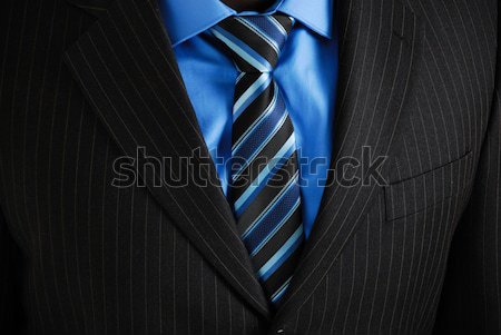 ビジネスマン スーツ 画像 着用 ネクタイ ストックフォト © Imabase