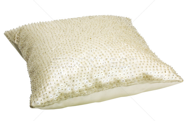 Poduszka wsparcia włókienniczych poduszkę fotografii Zdjęcia stock © imagedb