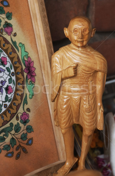 Estatueta mercado nova délhi Índia projeto padrão Foto stock © imagedb