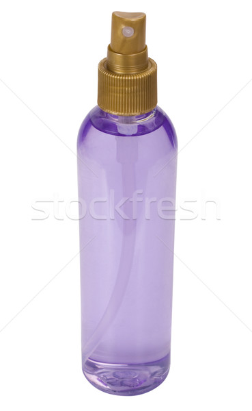 Primer plano perfume aerosol botella vidrio contenedor Foto stock © imagedb