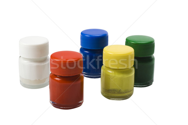 [[stock_photo]]: Couleur · pour · aquarelle · bouteilles · peinture · verre · art