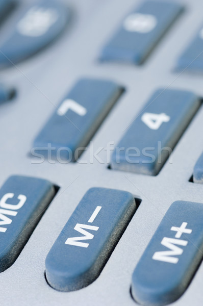 Botões calculadora negócio escritório edifício Foto stock © imagedb