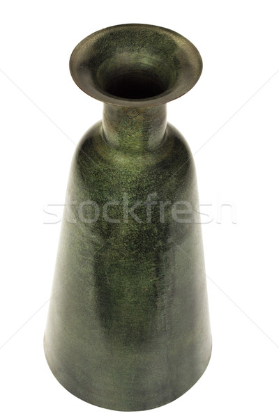 Keramik Blumenvase grünen Dekoration leer Stock foto © imagedb