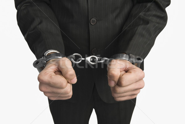 Affaires up menottes affaires justice [[stock_photo]] © imagedb