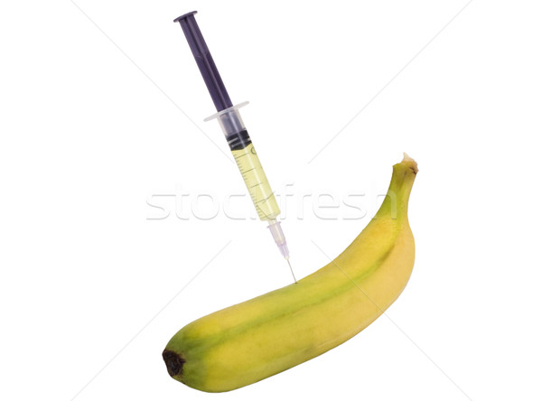 Banană fruct ştiinţă cercetare fotografie dezvoltare Imagine de stoc © imagedb
