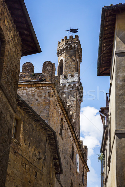 Low angle view of a historical building in a old town Stock photo © imagedb