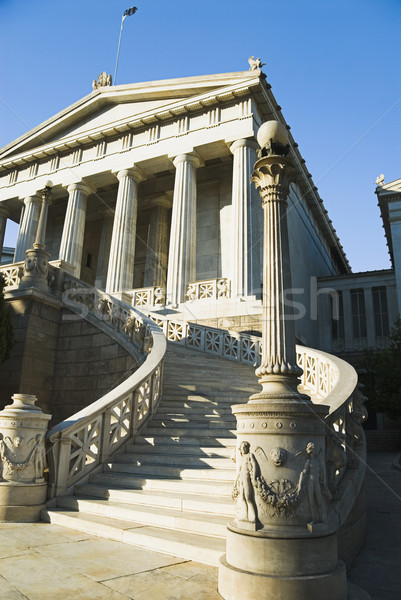 Façade bâtiment Athènes Académie Grèce [[stock_photo]] © imagedb