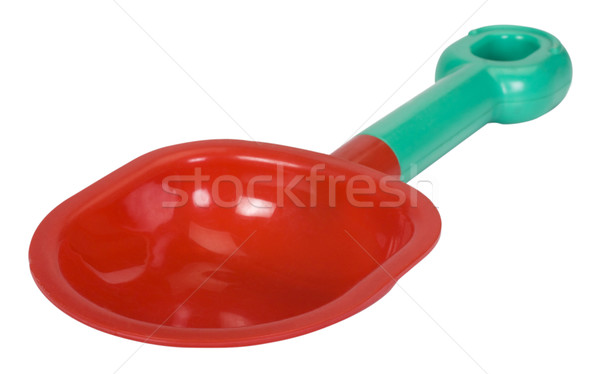 Schop Rood tool gat tuinieren Stockfoto © imagedb