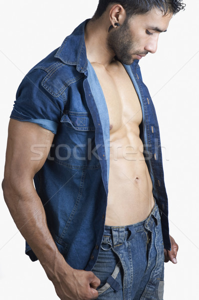 [[stock_photo]]: Macho · homme · corps · muscle · pouvoir