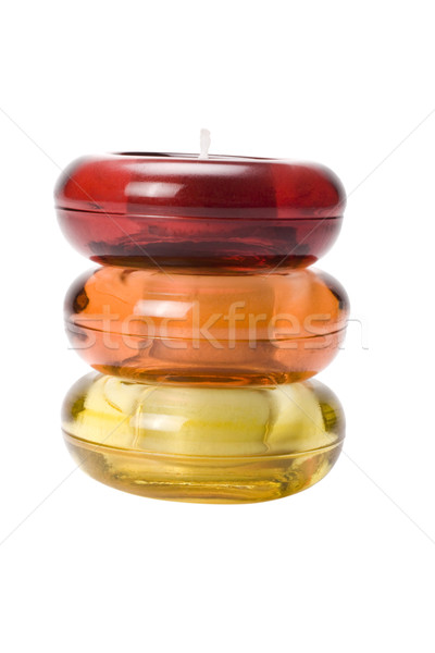 Bougies verre bougie photographie [[stock_photo]] © imagedb