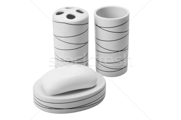 туалетные принадлежности каменные роскошь украшение пусто Сток-фото © imagedb