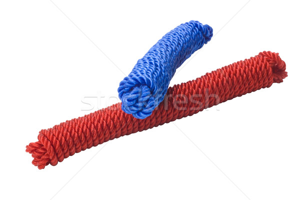 Dois nylon corda textura azul Foto stock © imagedb