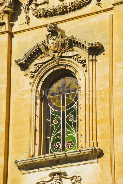 Fenêtre église dame victoire verre Voyage [[stock_photo]] © imagedb