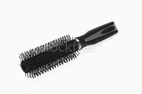 Közelkép hajkefe divat fekete törődés fotózás Stock fotó © imagedb