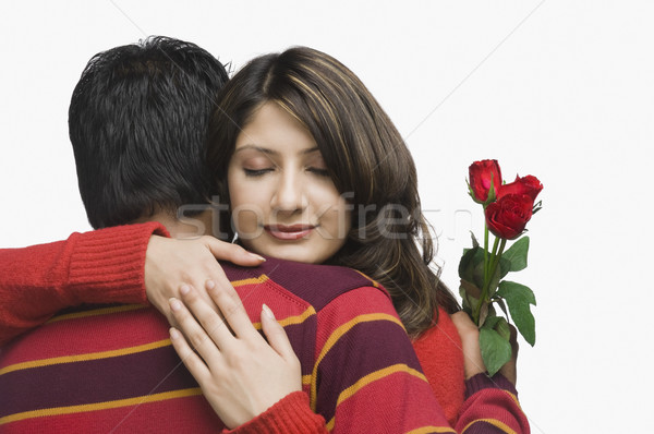 Foto stock: Casal · mulher · amor · homem · mulheres