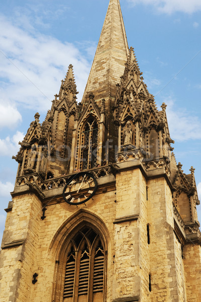 Vedere universitar biserică virgin oxford Imagine de stoc © imagedb