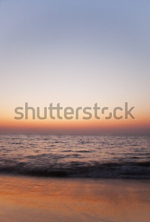 Zdjęcia stock: Panoramiczny · widoku · morza · zmierzch · goa · Indie