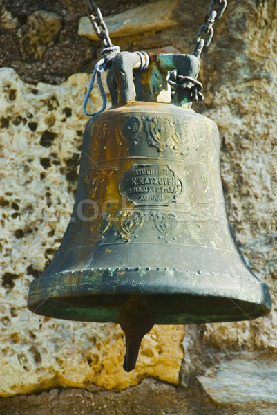鐘 絞首刑 教会 壁 聖なる 古代 ストックフォト © imagedb