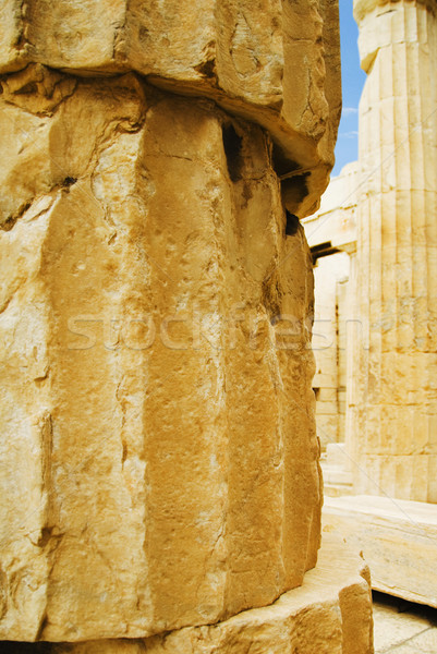 Oude tempel nike Acropolis Athene Griekenland Stockfoto © imagedb