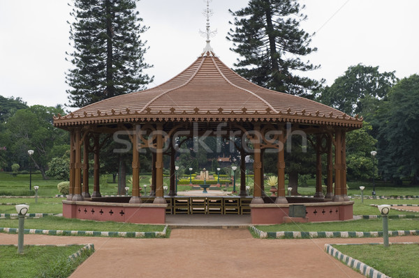 Struttura giardino botanico architettura fotografia India orizzontale Foto d'archivio © imagedb