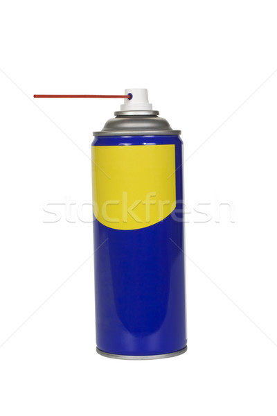 Aerosol kann Metall blau chemischen Stock foto © imagedb