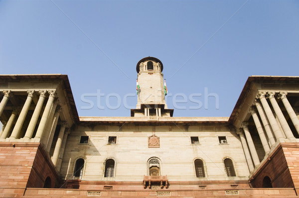 [[stock_photo]]: Vue · gouvernement · bâtiment · new · delhi · Inde