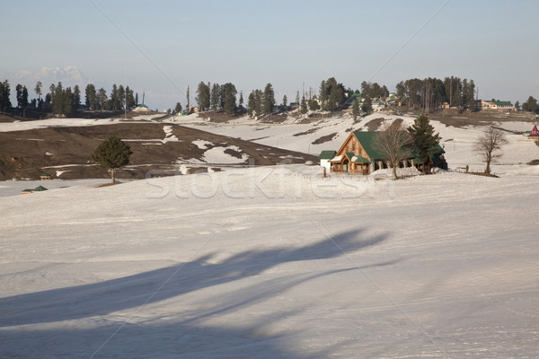 Snow covered landscape, Jammu And Kashmir, India  Stock photo © imagedb