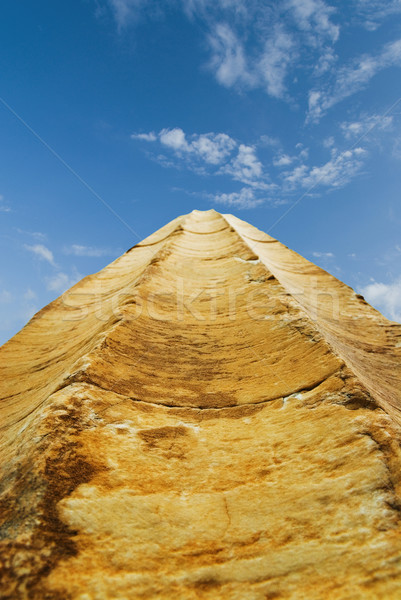 Ruines kolom Acropolis Athene Griekenland wereld Stockfoto © imagedb