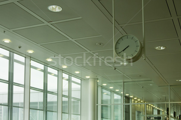 óra repülőtér társalgó Párizs Franciaország fény Stock fotó © imagedb