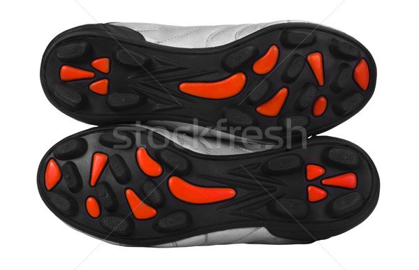 Közelkép pár sportok cipők cipő izolált Stock fotó © imagedb