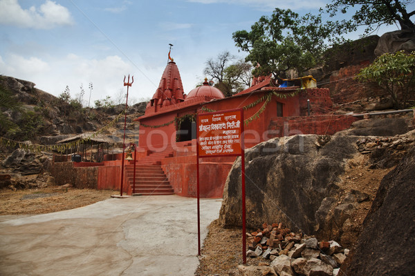 Hindu temple at Mount Abu, Sirohi District, Rajasthan, India Stock photo © imagedb