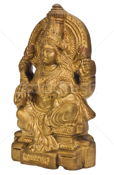 Közelkép szobrocska istennő vallás hit remény Stock fotó © imagedb