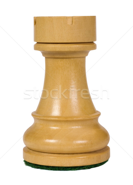 Schachfigur Holz Spiel Fotografie close-up Stock foto © imagedb