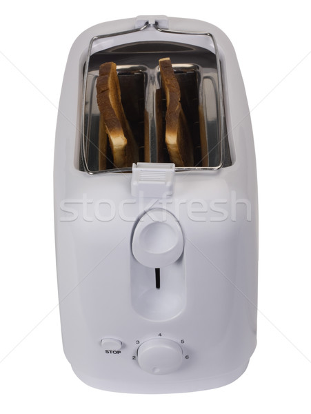 クローズアップ トースター パン 白 電気 電気 ストックフォト © imagedb