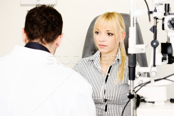 listening diagnose after medical attendance Stock photo © imarin
