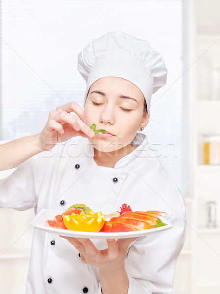商業照片: 廚師 · 氣味 · 薄荷 · 盤 · 水果 · 漂亮