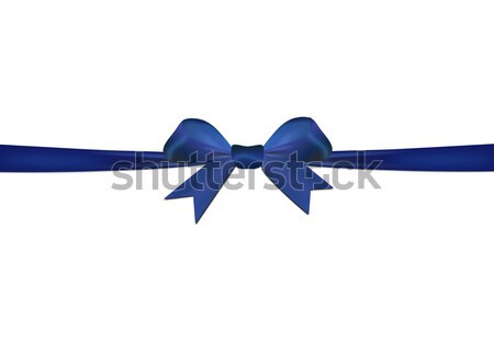 Blue isolated on a white background Stock photo © impresja26